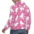 thumbnail image 6 of Fotbe Men's Hoodie with Cute Poodle Dog Pattern - Kangaroo Pocket Pullover Hooded Sweatshirt, Perfect for Daily Wear, Travel, and Home-4X-Large, 6 of 7