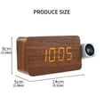 thumbnail image 3 of Projector Clock,Digital Alarm Clocks Projection on Ceiling Wall with Night Light, 3 of 17