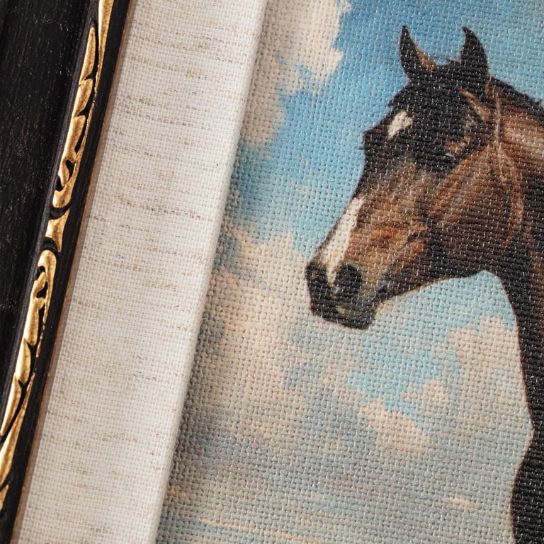My Texas House Handsome Horse Premium Canvas Art Print photo 3