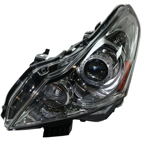 Headlight Compatible With 2010-2013 Infiniti G37 2011 G25 Left Driver Halogen With bulb(s)