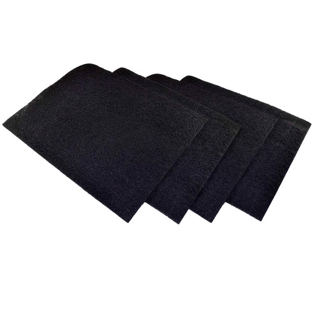 HQRP 4-pack Activated Carbon Filter for Honeywell HPA200, HPA202, HPA204, HPA250, HPA250B Air Purifiers + HQRP Coaster