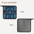 thumbnail image 2 of Disketp Turtle Pot Holders Kitchen Insulation Mats Heat Resistant Pot-Holder Oven Anti-Scald Pads for Cooking Baking, 7.1*7.1inch, 2 of 8