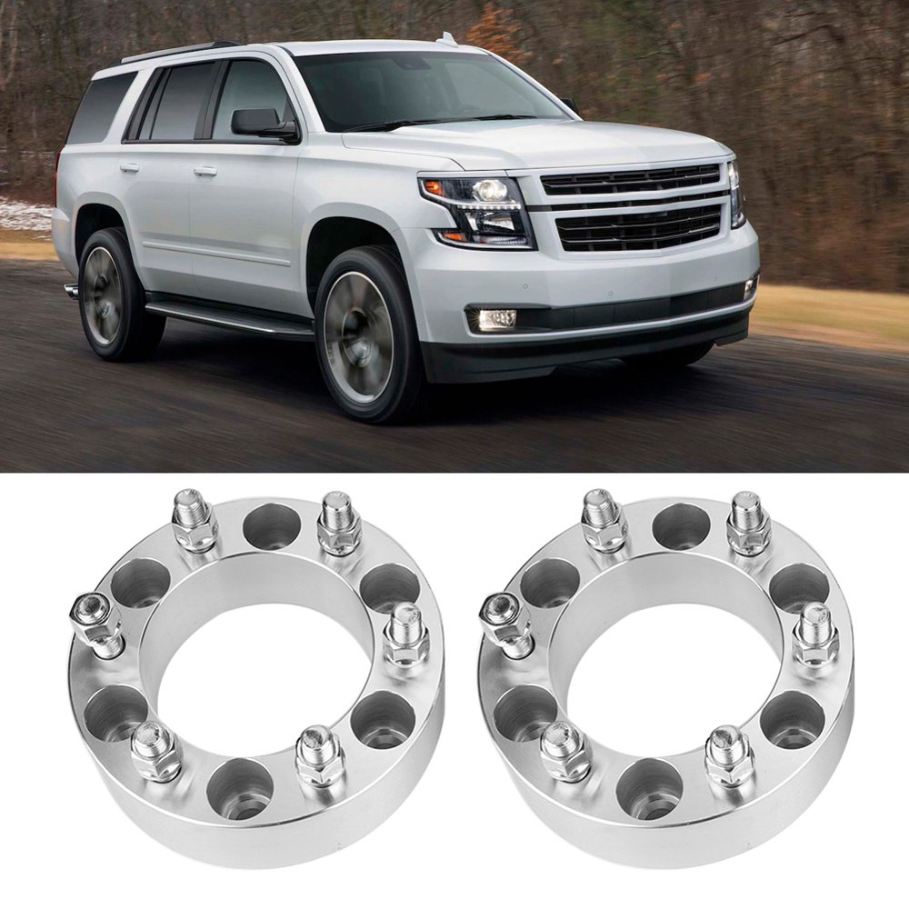 OTVIAP 4Pcs 2 Thick Hub Centric Wheel Spacers for Chevy Silverado 1500