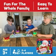 The Santa Claus Game by Zobmondo!! Great Christmas board game for boys and girls, award winning educational game, kids game for ages 3 and up