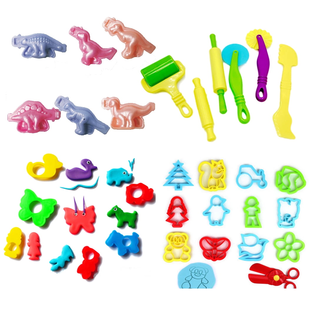 38PCS Dough Mold Toy Creative Assorted Clay Play Tool Clay Dough Tool for Child Walmart Canada