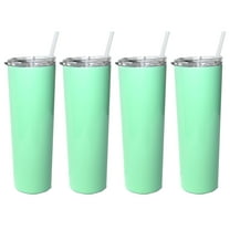 Mint Stellar 20 oz. Skinny Steel 4 Pack Double Wall Stainless Tumbler