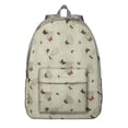 thumbnail image 1 of Butterflies and Tropical Floral Print School Backpack – Lightweight Travel Backpack with Comfortable Carrying and Anti-theft Features for Outdoor Activities, Gym, and Daily Commuting, 1 of 5