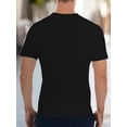 thumbnail image 2 of Playera Estampada Camiseta para para HombreMen'S Casual Geometric Pattern T-Shirt - Polyester Knit Fabric, Round Neck, Regular Fit, Comfortable Micro-Elastic Material, Religious Inspirational Design, 2 of 7