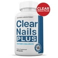 thumbnail image 2 of (2 Pack) Clear Nails Plus Max 40 Billion Probiotic CFU Toenail Finger Nail Fungus Supplement Anti Fungal All Natural 120 Capsules, 2 of 6