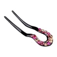 thumbnail image 2 of French Hair Pins for Women - Large U-Shaped Thick Hair Clips with Hair Fork & Sticks, Sparkling Jewelry for French Buns, Vintage Hair Accessories for Weddings, Parties, and Daily U Makeup Organizers, 2 of 9