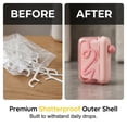 thumbnail image 3 of Automatic Pop-Up Floss Dispenser,50 Dental Floss Picks Included,Refillable Floss Holder,Portable Travel Floss Case,Toothpick Storage Organizer for Home Travel Hotel Oral Care (Green), 3 of 8