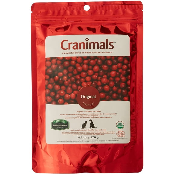 Cranimals Original Organic Supplement for Dogs & Cats, 120g (4.2 Ounce)