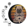 thumbnail image 5 of Bingfone Pug Dog Yoga Spare Tire Cover Weatherproof Universal Wheel Protectors For Rv Camper Travel Trailer Suv Truck 16 Inch, 5 of 9