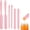 Pink, variant on 6 count Wax Sticks, 3 Style Non-stick Wax Spatulas Hair Removal Sticks Hard Waxs Scraper Waxing Applicator for Salon