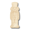 thumbnail image 2 of Unfinished Wood Etched Nutcracker Shape 10" / 1/8", 2 of 2