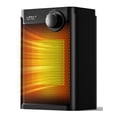 thumbnail image 1 of Calefactor eléctrico portátil Lerat 1200W para interiores, negro, 1 of 9