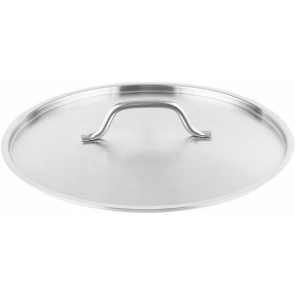 Soro Essentials- Stainless Steel Stock Pot Lid 13-3/8" Diameter x 1-19/64" Height- Fits 24 qt. Stock Pot Multipurpose Cooking Stock Pot Cover for Boiling Soup Stew Pot Lid Cookware