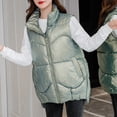 thumbnail image 2 of Vedolay Parkas for Women Padded Puffer Jacket Coat With Hood 2023 Green,3XL, 2 of 3