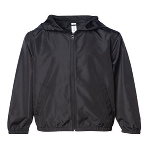 Independent Trading Co. Youth Lightweight Windbreaker Full-Zip Jacket