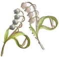 thumbnail image 2 of 2 pinzas para el pelo con forma de tulipán, pinzas para el pelo con forma de flor, pasadores, accesorios para el cabello, 2 of 8