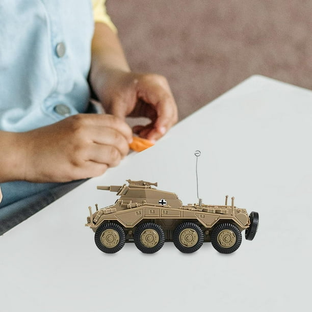Modelo de tanque alemán 4D 1:72 Perfecl modelo de bloques de construcción