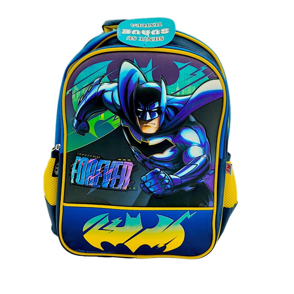 Batman-Mochila Von CERDÁ – Offizielle DC Comics Lizenz, Blau, 46 Cm, Mit Laptop-Fach
