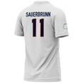 thumbnail image 3 of Youth GameDay Greats Becky Sauerbrunn White Virginia Cavaliers Lightweight Alumni Soccer Jersey, 3 of 4