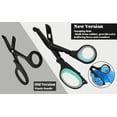 thumbnail image 5 of 2-Pack 7.5" Heavy Duty Bandage Scissors, Black + Grey, Non-stick Blades Stainless Steel Shears For Office,Nursing, Sewing, EMT, Home and Crafts, 5 of 7
