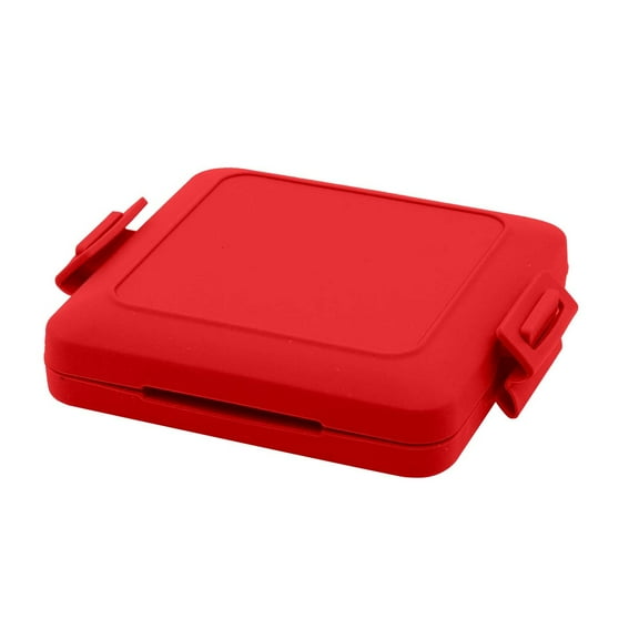 KDFWDM Microwave Toastie Maker, Microwave Toastie Sandwich Maker,Versatile Small Toaster, Easy to Clean and Store, Perfect for Cooking Breakfast, Grilled Cheese, Snacks
