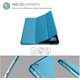 thumbnail image 3 of Funda para iPad 10.2 (2021 9.ª generación/2020 iPad 8.ª generación/2019 7.ª generación), carcasa rígida delgada con soporte, funda protectora inteligente para iPad 9/8/7 de 10.2 pulgadas - Azul claro, 3 of 5