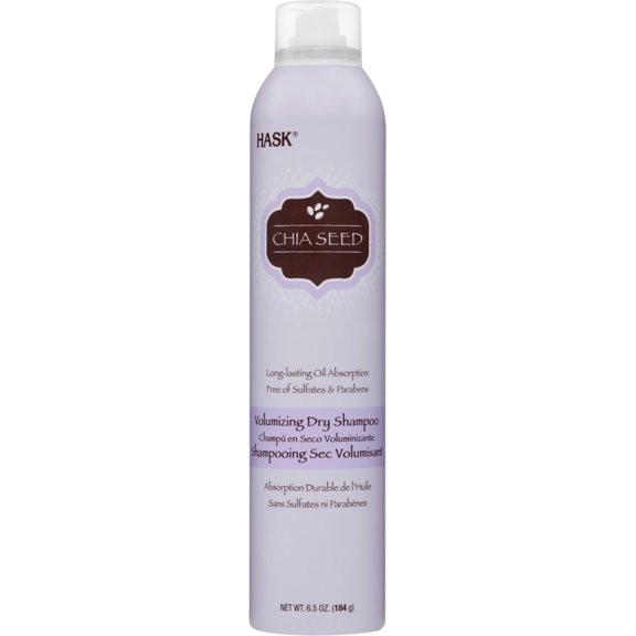 Hask Chia Seed Dry Shampoo 6.5 oz (Pack of 2)