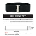 thumbnail image 6 of Womens Belt Wide Elastic Vintage Plus Stretchy Cinch Waist, 6 of 6