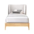 thumbnail image 3 of Meridian Furniture Ventura Lit Simple en Tissu Gris, 3 of 24