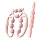 thumbnail image 1 of 2 rodillos de masaje, rodillo muscular, ejercicio, entrenamiento, herramienta multifuncional de masaje de piernas, abrazadera circular para muslos, rosa, 1 of 8