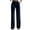 a01Navy, variant on Yyeselk Women Velour Dress Pants Button High Waisted Wide Leg Trousers Pleated Front Trendy Business Casual Outfits for Women with Pockets Hot Pink S