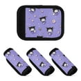 thumbnail image 6 of Luggage Handle Wrap for Suitcase 2 Pack Luggage Tag Identifiers for Travel Accessories Kuromi and Flower, 6 of 6