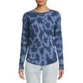 thumbnail image 5 of Time and Tru Women's Long Sleeve Thermal Top, 2-Pack, 5 of 5