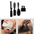 thumbnail image 2 of Men's Hair Brush 4 Pieces Comb Set Designed For Effortless Slicked Back Styles Suitable For Different Hair Types, 2 of 9
