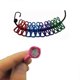 thumbnail image 5 of Windproof Outdoor Clothesline Hanger Travel Laundry Drying Rope With 12 ClipsPink, 5 of 5