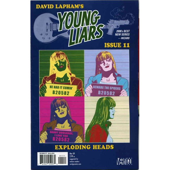 Young Liars #11 VF ; DC/Vertigo Comic Book