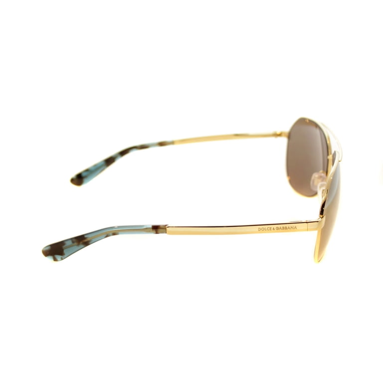 Dolce & Gabbana Women\'s DG2144-02/F9-59 Gold Aviator Sunglasses Dolce & Gabbana | Accessories | Dolce Gabbana Womens  main image 3