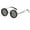 Silver, variant on 1-9 Adjustable Sunglasses Moonglass-Nd Filter Lenses Adjustable Tint Rounded Polarized Eyewear for Men Gold
