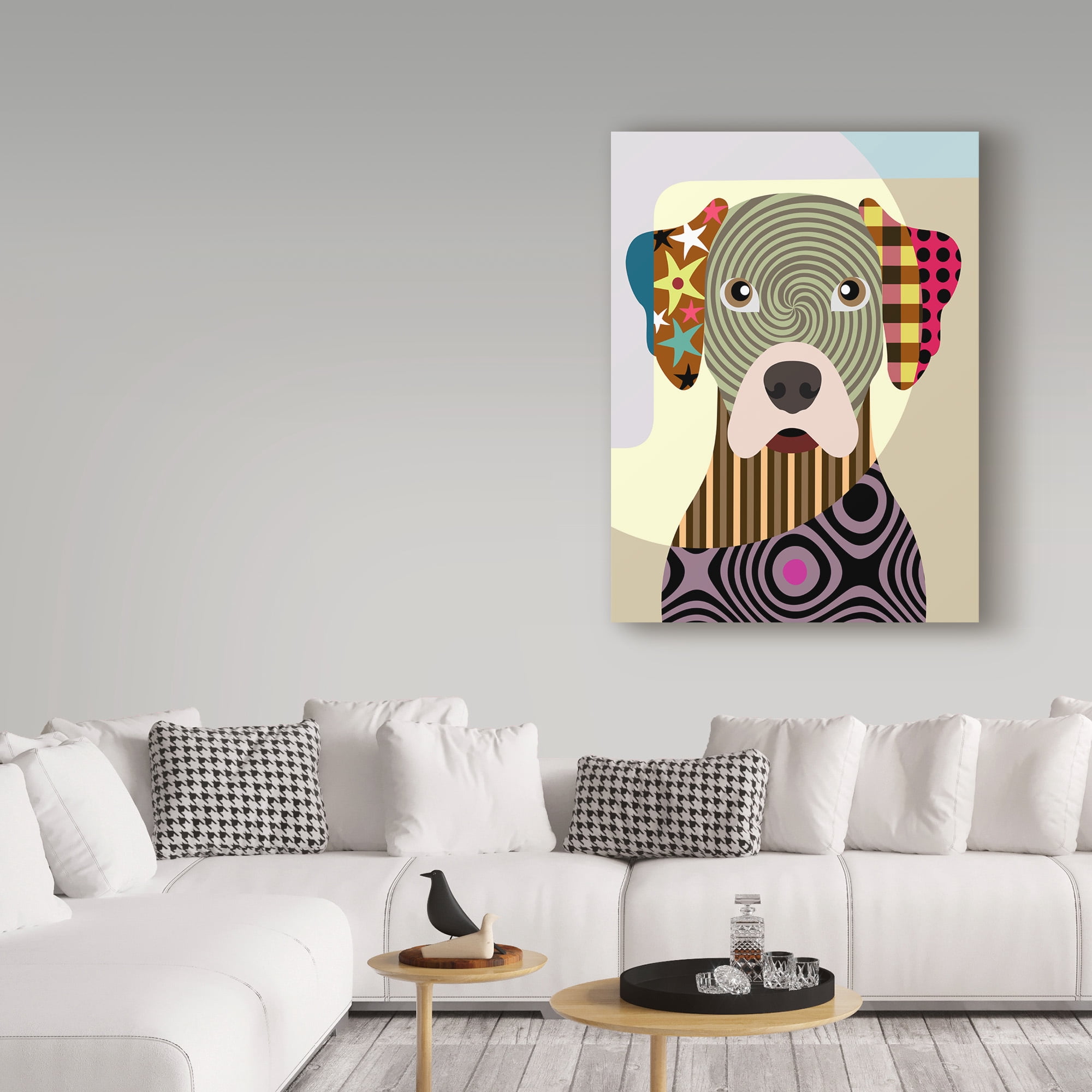 Trademark Fine Art 'Rhodesian Ridgeback' Canvas Art by Lanre Adefioye