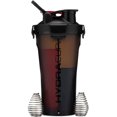 thumbnail image 1 of Hydra Cup Dualshaker Pro Botella Mezcladora De 32 Oz Para Batidos De Proteínas Taza Mezcladora Con Mango Y Batidor De Bolas Botella Mezcladora Doble Con Almacenamiento 2 En 1 Para Viajar Sin Bpa (Negr, 1 of 4