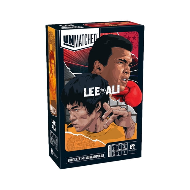 Juego de Mesa Restoration Games Unmatched Ali vs Lee 2 Jugadores