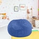 thumbnail image 2 of Yhmxh 1 funda para silla grande circular, suave y cómoda, de terciopelo, para sofá, ideal para sala de estar, dormitorio, oficina o decoración del hogar. SOLO la funda, SIN RELLENO. 150 cm x 75 cm., 2 of 6
