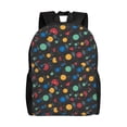 thumbnail image 1 of Easygdp Vintage Records Mochila Versátil y Elegante: Comodidad, Almacenaje y Durabilidad para la Universidad, Trabajo, Viajes y Uso Diario, 1 of 8