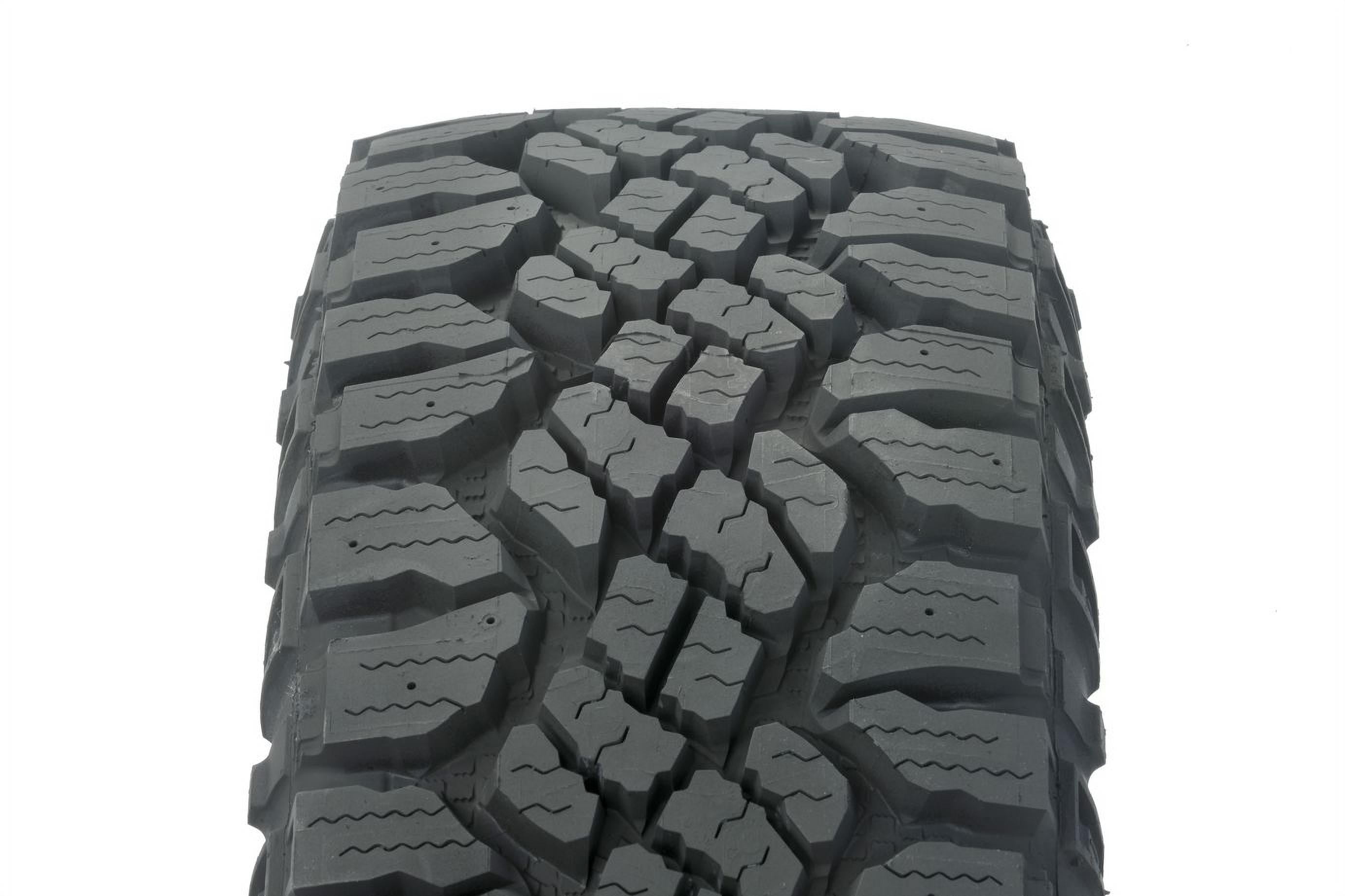 1) New Goodyear Wrangler DuraTrac LT285/70/17 121Q D/8PR OWL All-Terrain  Tires 