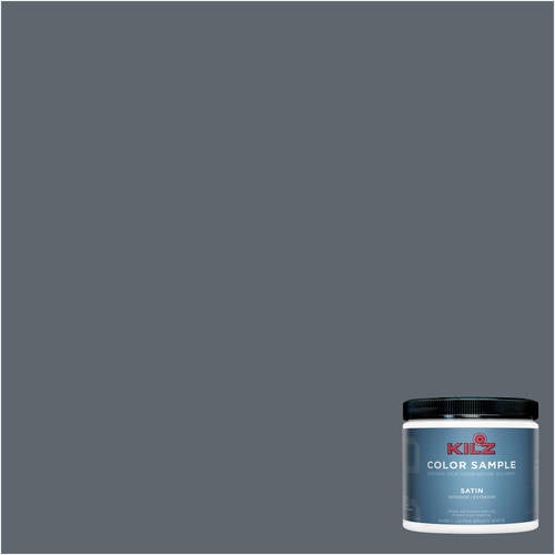 KILZ Complete Coat Paint & Primer, Interior/Exterior, Satin, Murky