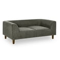 thumbnail image 7 of Pet Bed, Pet Sofa with Backrest and Armrests, Modern Rectangular Pet Sofa Suitable for Medium and Large Dogs, Soft Cushion Comfortable Dog Sofa, Dark Grey, 7 of 7